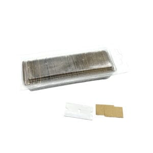 Single edge steel blade