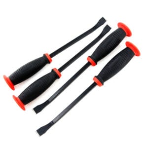 4pcs Pry Bar Set with Strike Cap Handle