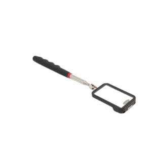 Rectangle inspection mirror with LED and magnet