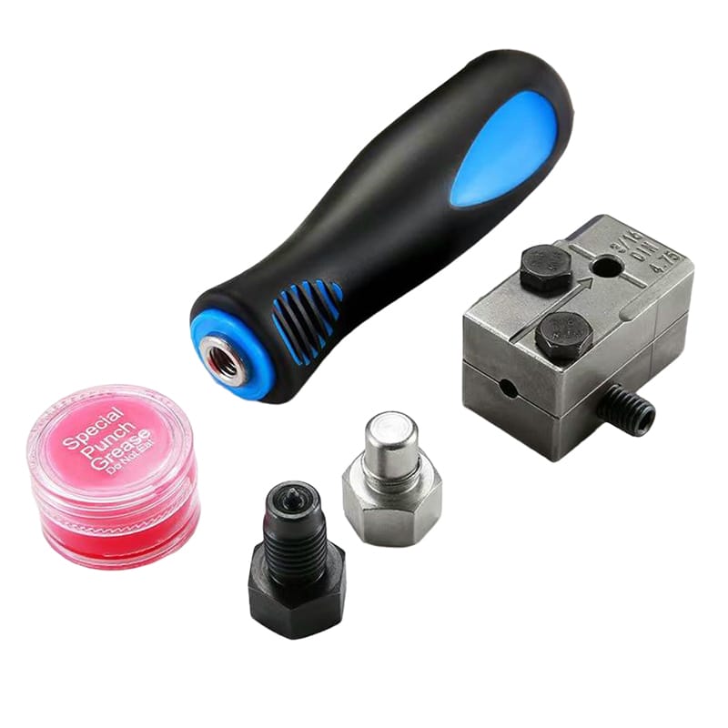 Herramienta de abocardado de línea de freno automático desmontable de 3/16"