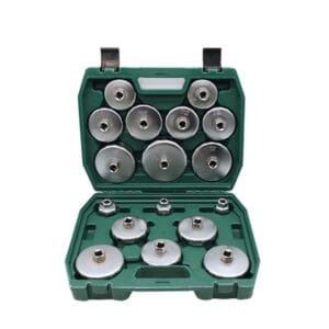 17 PCSCap Type Oil Filter Wrench Set