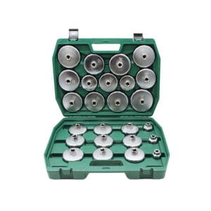 25pcs Cap Type Oil Filter Wrench Set