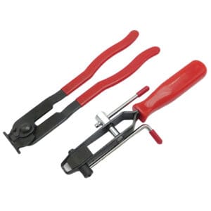 2PCS CV Joint Clamp Banding Tool with Ear Type Boot Clamp Pliers Tool Set