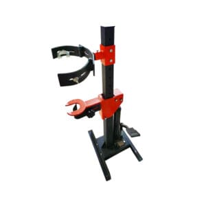 Hydraulic coil spring compressor